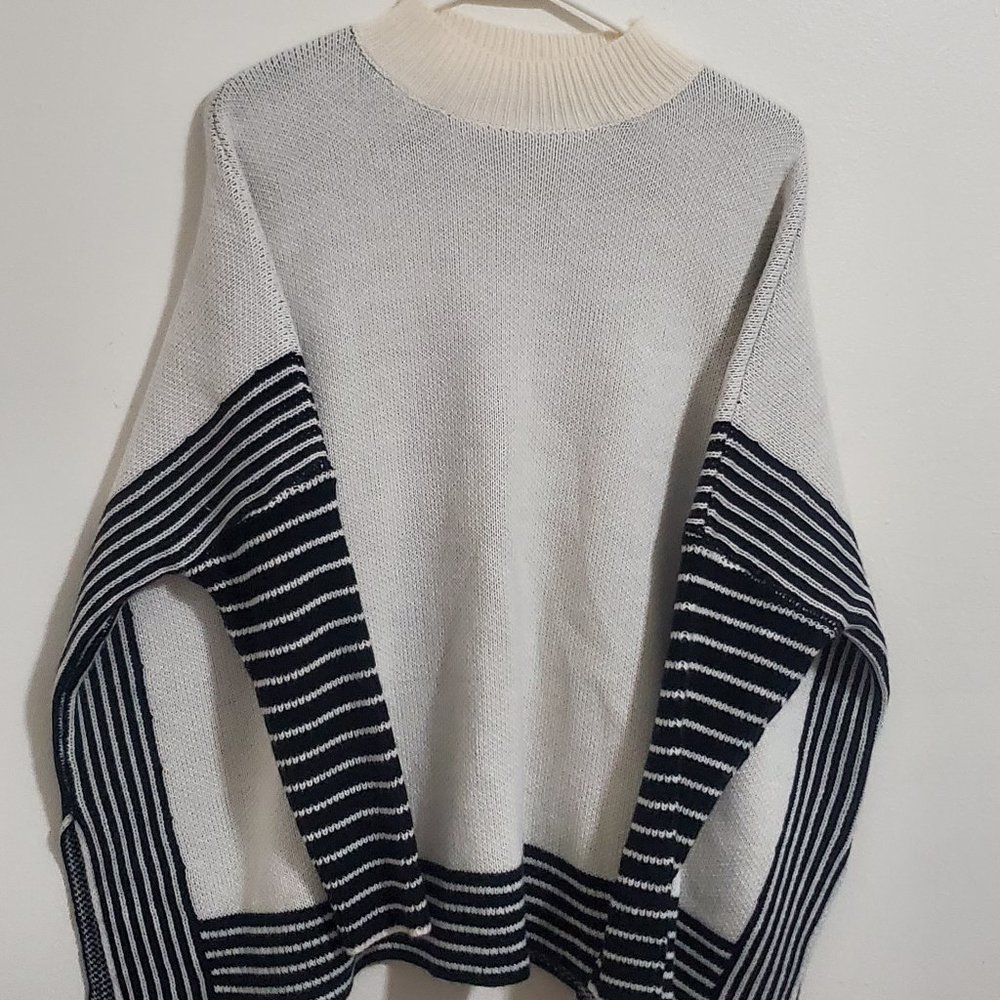 Black and White Sweater